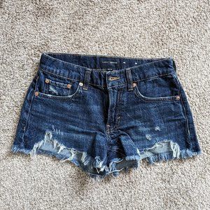 Lucky Brand Boyfriend Mid Rise Jean Shorts